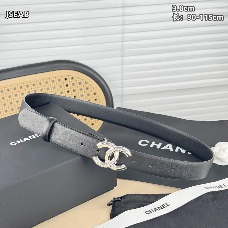 Chanel belt 30mmX90-115cm 8L03